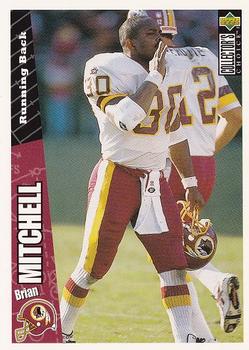 Brian Mitchell Washington Redskins 1996 Upper Deck Collector's Choice NFL #227